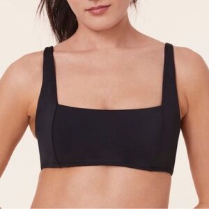 Andie Black Bikini Top